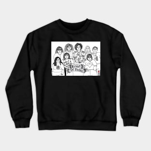 Resist Fat Phobia B&W Crewneck Sweatshirt